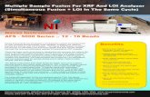 Navas Instruments AFS-5000-16 Brochure - Mikron …Navas Instruments AFS — 5000 Technical Specifications Number of beads Software features LOI Weight loss/gain range Balance sensitivity