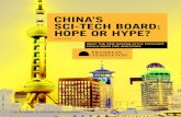 CHINA’S SCI-TECH BOARD: HOPE OR HYPE? - ETFs...4 China’s sci-tech board: hope or hype? 2. Shen, S., Ruwitch, J. April 30, 2019. “New funds targeting China’s Nasdaq-style tech