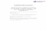 Suspension polymerisation of methyl methacrylate: the use ... · SUSPENSION POLYMERISATION OF METHYL METHACRYLATE. THE USE OF POLYELECTROLYTE STABILISERS. by Styliani Georgiadou Dipl.-Eng.