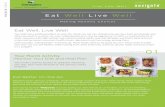 Eat Well, Live Well - Amazon Web Services€¦ · Join your store’s loyalty program Many grocery store chains offer additional discounts, coupons or incentives to customers who