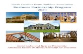 North Carolina Home Builders Association · The North Carolina Home Builders Association, the n the nation with more than largest HBA i 14,200-member firms, offers a unique and exceptional