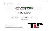 ASV RC100 Posi-Track Loader Operation and Maintenance Manual › pdf › 755035900 › ... · Operation and Maintenance Manual RC100 SN All English All Language: Geographic Region: