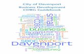 CITY OF DAVENPORT...and help to make Davenport a preferred place to live. Susanne Knutsen Economic Development Manager 326-6179 Laura Berkley Economic Development Analyst 888-2252