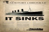 IT SINKS - A Bird in a Cage - A Bird In A Cage · 2015-10-16 · IT SINKS AMERICA ENRAGED THE Friday, 8th of May, 1915 Copyright 1915, published by South Wales News Association Price:
