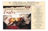 Welcome to Bienvenido a St. Jude Catholic Community › 2016 › 01 › april-30-2017.pdf · 1/4/2016  · Welcome to Bienvenido a St. Jude Catholic Community 443 Marion Oaks Dr.