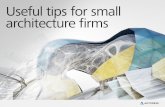 Useful tips for small architecture firms › content › dam › autodesk › www › ... · 2016-09-16 · Autodesk® AutoCAD® Revit LT™ Suite can help smaller architecture firms