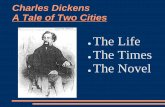 The Life The Times The Novel - Tipp City · The Life of Charles Dickens Camden Town, London –Age 12 –Father imprisoned for debts –Dickens' child labor at a shoe factory which