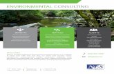 ENVIRONMENTAL CONSULTING - NES...Environmental Compliance & Consulting. NES provides a range of environmental compliance and consulting services. These services include environmental