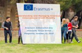 Understanding and Managing Erasmus+ International Credit ... · Staff: After the end of the mobility Delegation Agreement Grant Agreement Application Form 2 February 2017 Inter-institutional