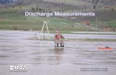 Discharge Measurements - CA WaterDischarge Measurement Data. The data acquired during routine discharge measurements are the basis for all computations of streamflow records. Snapshots