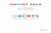 the 15th Annual Workshop on Operating Systems Platforms ... · Welcome to OSPERT’19, the 15th annual workshop on Operating Systems Platforms for Embedded Real-Time Applications.