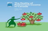 The Reality of Retirement Income in Canada - Fraser Institute · iv / The reality of retirement income in Canada fraserinstitute.org include Old Age Security (OAS), the Canada and