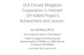 JICA Climate Mitigation Cooperation in Vietnam -SPI-NAMA …copjapan.env.go.jp › cop › cop25 › assets › pdf › s15_JICA › 04... · 2020-01-16 · JICA Climate Mitigation