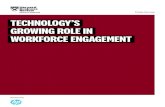 Pulse Survey TECHNOLOGY’S GROWING ROLE IN WORKFORCE … · to a Harvard Business Review Analytic Services survey of 677 executives, the overwhelming majority—86%—believe that