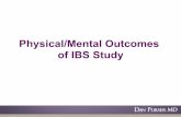 Physical/Mental Outcomes of IBS Study - Young Living · 2020-01-29 · Essential Oils (I am not a distributor). ! We also manufacture Progessence Plus™ for Young Living and so I