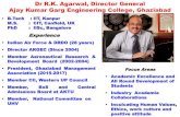 Dr R.K. Agarwal, Director General Ajay Kumar Garg Engineering … › download › TeachingMaterial › 5... · 2020-05-10 · Dr R.K. Agarwal, Director General Ajay Kumar Garg Engineering