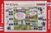 Maximizando Tus Ahorros€¦ · CVS customers are better at cosmetics. Colgate Optic PLUS at sac GET ANY L'Orea care hair care 2Žé6 OFF 2 2 36 mighty pats Oomanl Pinot Gnqio Event