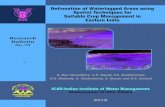 Delineation of Waterlogged Areas using Spatial …Suitable Crop Management in Eastern India Research Bulletin No. 79 Research Bulletin Publication No. : 79 Delineation of Waterlogged