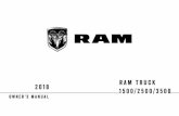 2018 RAM 1500/2500/3500 Truck Owner's Manual · RAM TRUCK. VEHICLES SOLD IN CANADA With respect to any Vehicles Sold in Canada, the name ... 4 INTRODUCTION. described for technical