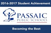 Becoming the Best - Passaic Public Schoolspassaicschools.org/wp-content/uploads/2016/01/2016...THE BEST URBAN SCHOOL SYSTEM IN NEW JERSEY. VISION. ... ECERS-3 EARLY CHILDHOOD ENVIRONMENTAL