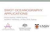 SWOT OCEANOGRAPHY APPLICATIONS - WordPress.com › ... › 05 › keating-slides.pdf · 2019-05-27 · SWOT OCEANOGRAPHY APPLICATIONS Shane Keating, UNSW Sydney AUSWOT Workshop, 24