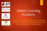 Athletic Coaching Academy - Home - City of Trussville...Current Research Adolescents have longer recovery than other age groups (≈11-16 years old) Concussion Summit Children’s