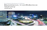 European Business in Korea Business Confidence Survey 2015 · European Business in Korea: Business Confidence Survey 2015 SURVEY MOTIVATION AND DESIGN The purpose of the European
