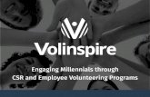 Engaging Millennials Webinar - Do Some Good › hc › article... · of the global workforce will be represented by millennials! They are consumers too. Millennials = a growing %