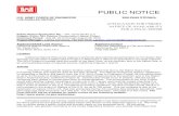 PUBLIC NOTICE - United States Army Corps of Engineers · 7/26/2013  · and this public notice supplements the Notice of Availability of the Final Environmental Impact ... preparation
