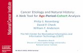 Cancer Etiology and Natural History: A Web Tool for Age ... › apc › documentation...Cancer Etiology and Natural History: A Web Tool for Age-Period-Cohort Analysis . Philip S. Rosenberg