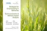 Strategies for Co-Processing in Refineries Techno-Economic & Refinery Impact … · 2020-02-21 · Strategies for Co-Processing in Refineries Techno-Economic & Refinery Impact Analysis
