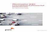 Illustrative IFRS consolidated financial statements for ...prepared in accordance with International Financial Reporting Standards (IFRS), for a ﬁctional manufacturing, wholesale