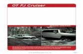 E-Brochure for FJ Cruiser - Toyota 120 · Standard Features s = Standard 5-Speed Auto (4702) 6-Speed Manual (4703) 5-Speed Auto (4704) MECHANICAL & PERFORMANCE 4.0-Liter V6 Engine