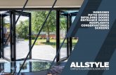 WINDOWS PATIO DOORS BIFOLDING DOORS ENTRANCE DOORS ... · Integrated blinds can be installed within our sealed glass units and are available in a range of colours to complement your