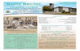 SAINT B › bulletin › St Bruno Bulletins... · 2019-07-31 · parents Raising Grandchildren” at the parish hall Tues-day, August 13 at 5:30 p.m. to help grandparents and oth-er
