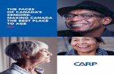 THE FACES OF CANADA’S SENIORS: MAKING CANADA THE BEST ...s3.amazonaws.com › ... › 2018 › 10 › ...of-Canadas-Seniors.pdf · National Dementia Strategy Provide timely and