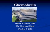 Chemobrain - Leukemia & Lymphoma Society · Chemobrain study findings Physical fatigue was subjectively greater in cancer patients than controls prior to chemotherapy, worsened with