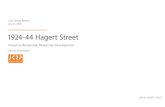 1924-44 Hagert Street - Philadelphia · 1924-44 HAGERT STREET 1924-44 Hagert Street Industrial Residential Mixed-Use Development Civic Design Review July 23, 2019 Second Submission
