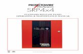 SRP-4x4Manual 9th edition - Protectowire › wp-content › uploads › ... · with supplemental surge and filter protection both on the power supply side and on field wiring for