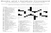 Macmillan Publishers€¦ · Books and Literature Crossword by Christopher J. Yates, author of Black Chalk Solve this literature-themed crossword and the letters inside the circles