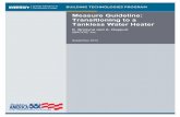 Measure Guideline: Transitioning to a Tankless Water Heater · Measure Guideline: Transitioning to a Tankless Water Heater K. Brozyna and A. Rapport . IBACOS, Inc. September 2012.