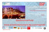 1. - 20180516 Amsterdam Smart City - Vermast...CIONET amsterdam smart Hogesehool Van Amsterdam X Datal-ab X Amsterdam share across three layers Internal - only available to organisations