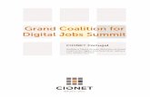 Grand Coalition for Digital Jobs Summit Sumário...Imagem 1 - Guidelines do Grand Coalition for Digital Jobs A informação contida neste documento é propriedade intelectual da CIONET