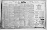 LOWELL JOURNAL.lowellledger.kdl.org/Lowell Journal/1890/03_March/03-12-1890.pdf · nentof any law in Twregard to Sabbath ohBorranoe-WAsm.vnTON, March 5.—In boorthe Hou»e yeaterday