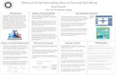 Effects of Social Networking Sites on Personal Well-Beingweb.colby.edu/st112a-fall18/files/2018/12/Gosnell.SNS... · 2018-12-03 · Effects of Social Networking Sites on Personal