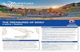 THE TREASURES OF SICILY - Aventura World › Public › pdf › 02272019204020Sicil… · cupolas. Discover Sicily’s capital, visiting the highlights such as Palermo Cathedral,