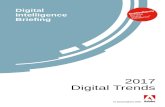 Digital Intelligence Briefing · 2019-12-12 · 5 Digital Intelligence Briefing: 2017 Digital Trends In association with 2 Executive summary Econsultancy’s 2017 Digital Trends report,