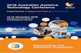 2018 AUSTRALIAN ASSISTIVE TECHNOLOGY CONFERENCE …aatc2018.aomevents.com.au/wp-content/uploads/sites/... · participate in the 2018 Australian Assistive Technology Conference (AATC)