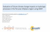 Evaluation of future climate change impacts on hydrologic ...Evaluation of future climate change impacts on hydrologic processes in the Peruvian Altiplanoregion using SWAT Carlos Antonio