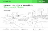 Green Utility Toolkit Concept Note - BEWOP · The Concept Note begins with a summary of academic and practitioner literature to situate the emergence, and need for, a GU. This section